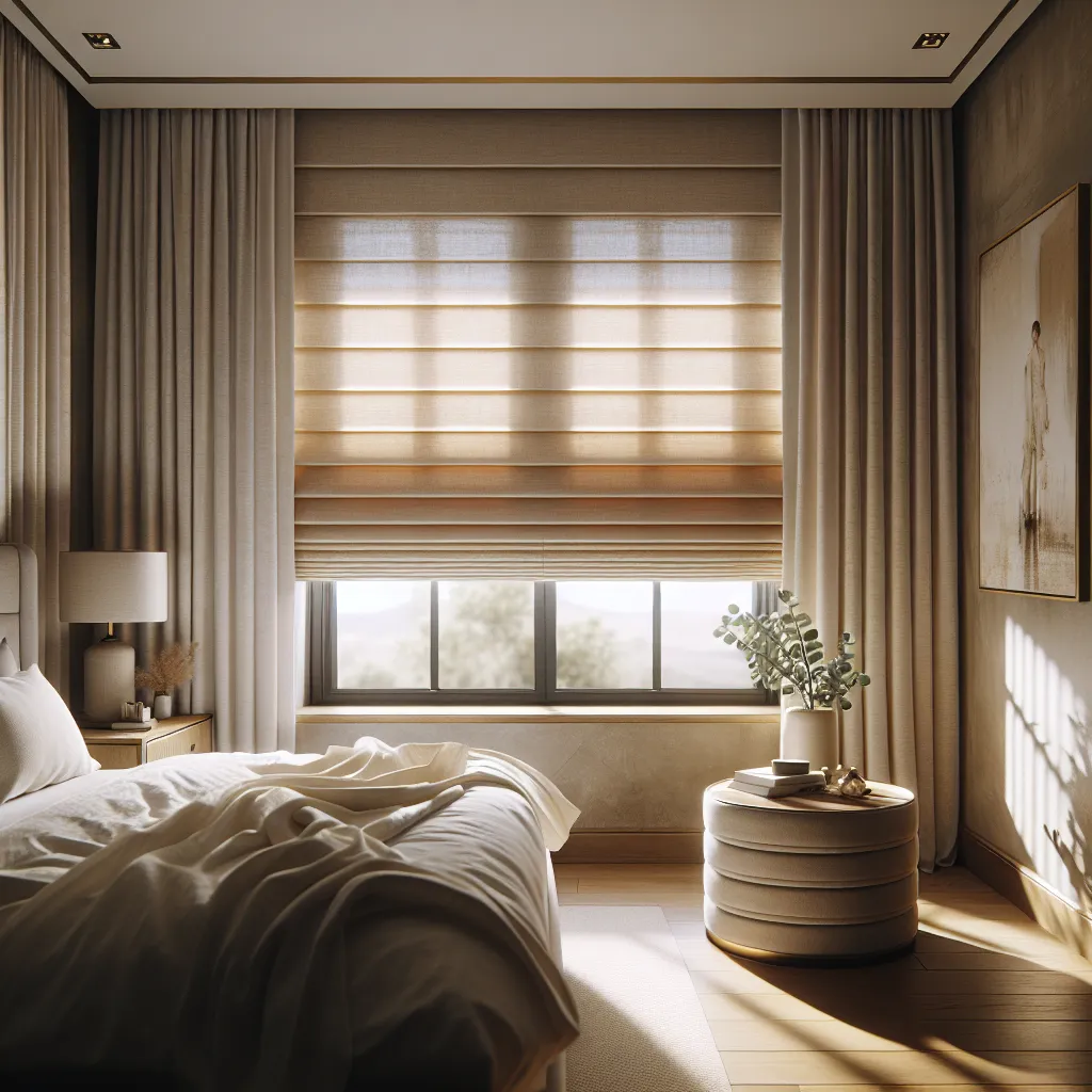 Roman Shades - Blind Smart