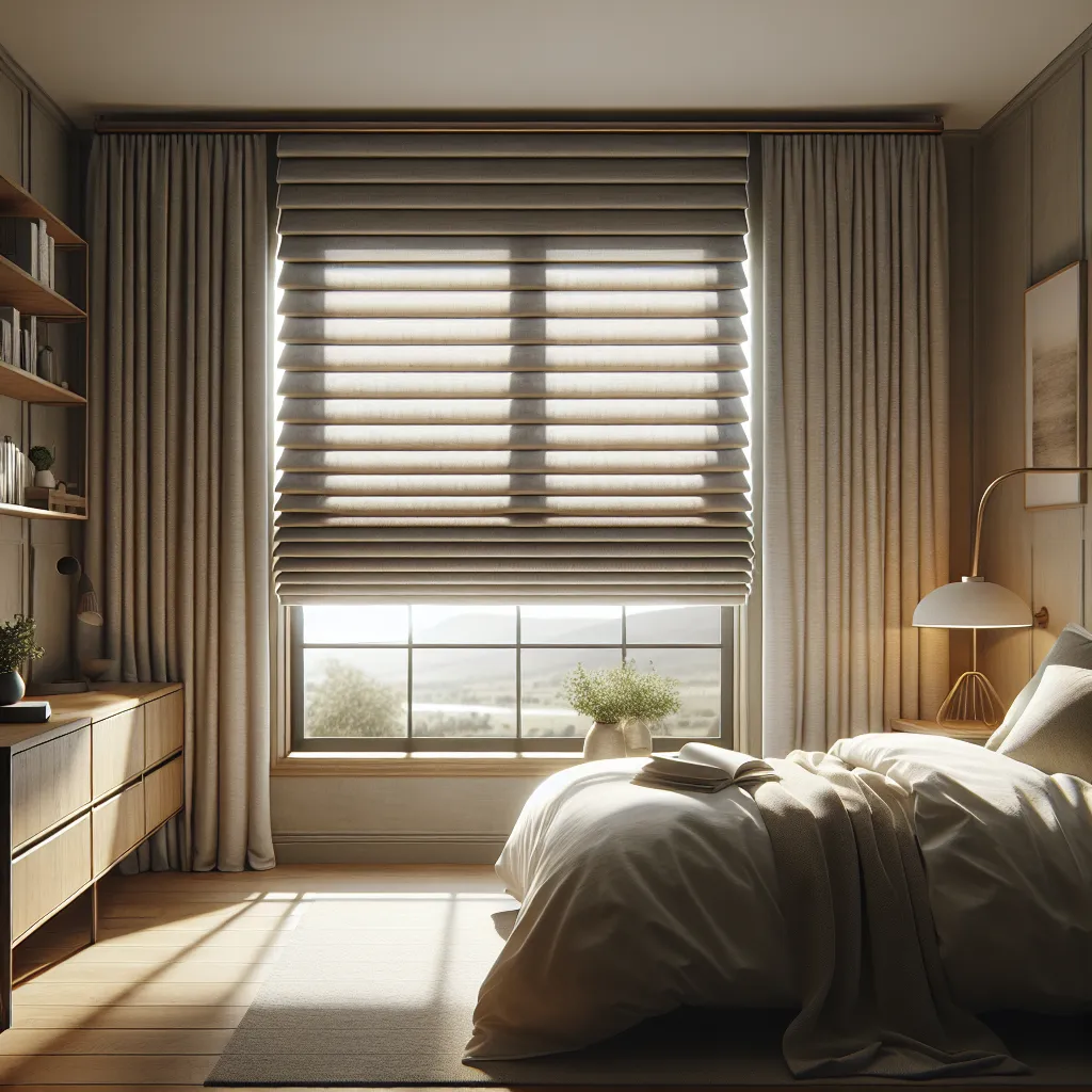 Classic Flat Roman Shades - Blind Smart